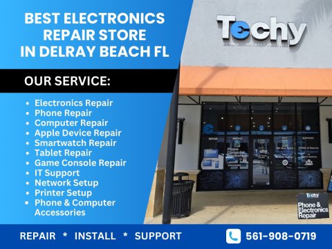 Techy Delray Beach - Cell Phone & Computer Repair