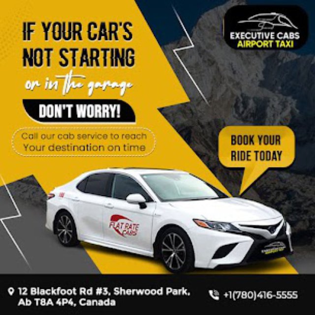 Airport Taxi Sherwood Park - Executive Cabs LTD